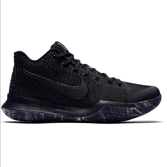 kyrie 3 black marble